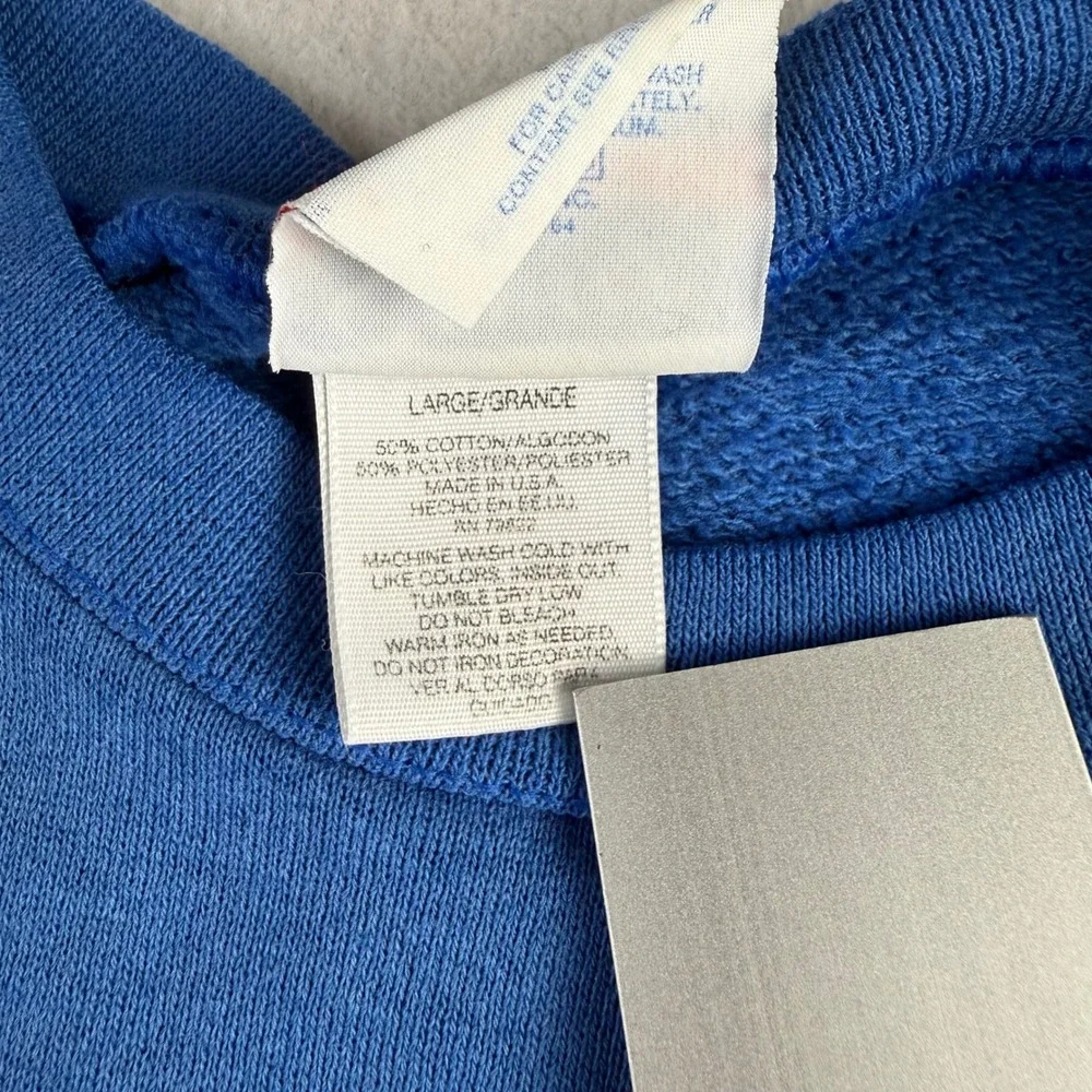 90s Vintage University of Kentucky Sweatshirt Men's Large Blue Santee Pluma